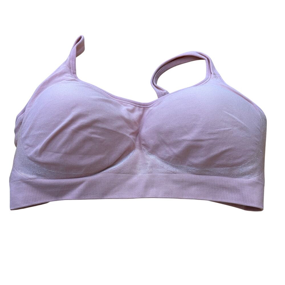 Shapermint Truekind Large Pink Daily Comfort Wireless Shaper Bra 10022 Extender